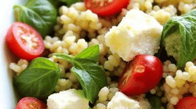 Mediterranean Chopped Salad with LemonOregano Vinaigrette Feta